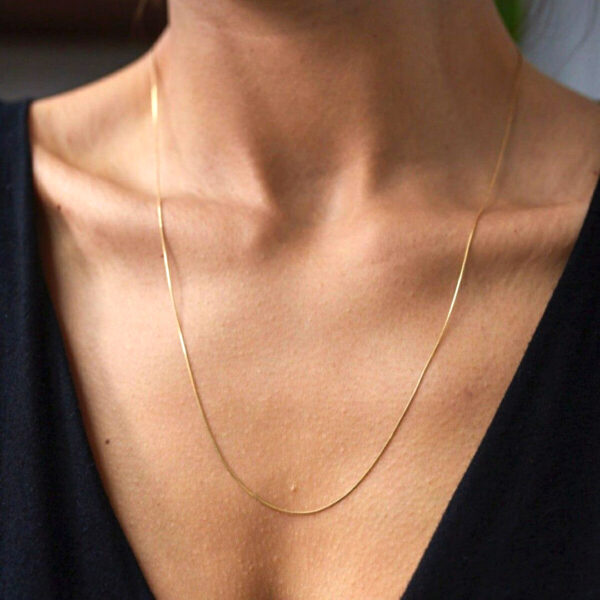 Minimal Line Necklace