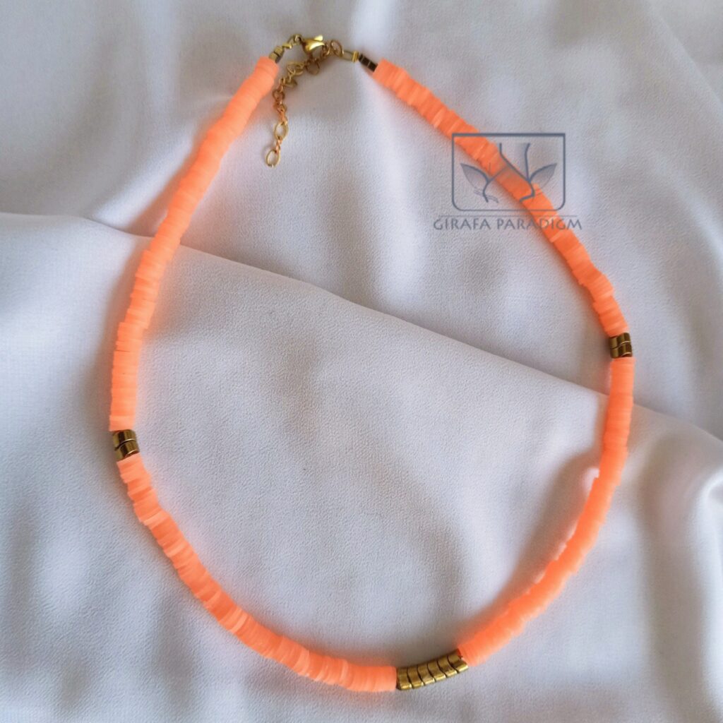 Neon Orange Necklace – girafa paradigm