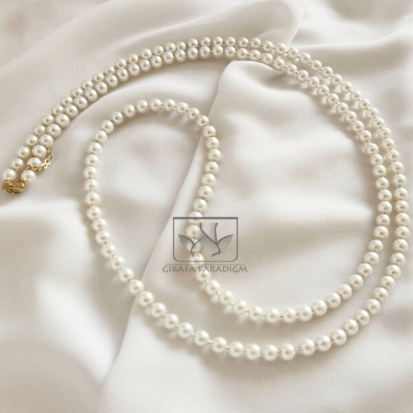 Extremely long Pearls Necklace - Image 2