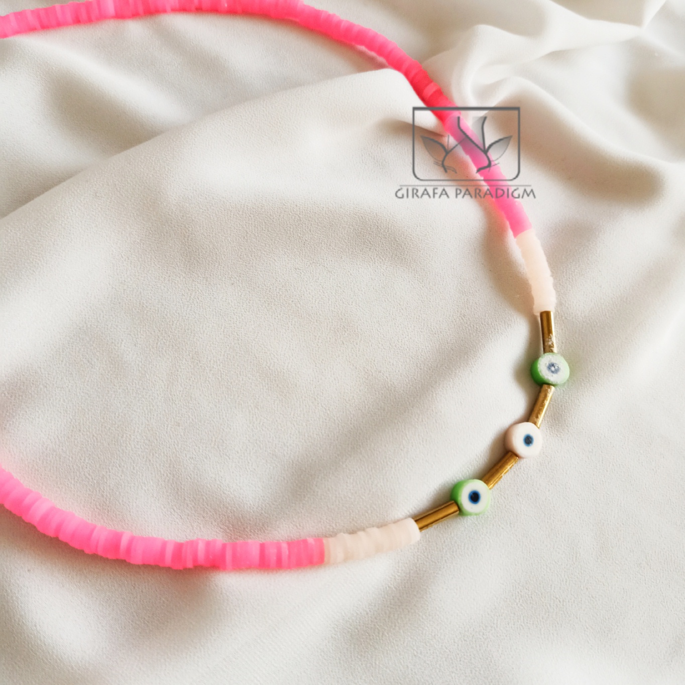 Neon Pink Necklace – girafa paradigm