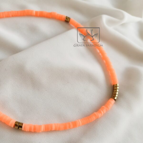 Neon Orange Necklace