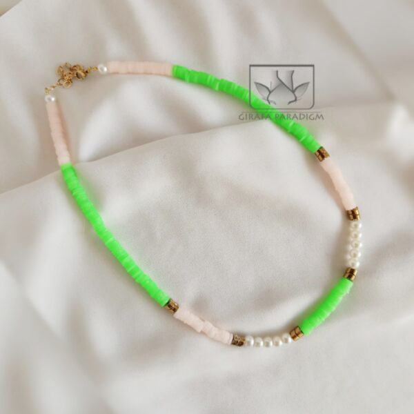 Neon green Necklace - Image 2