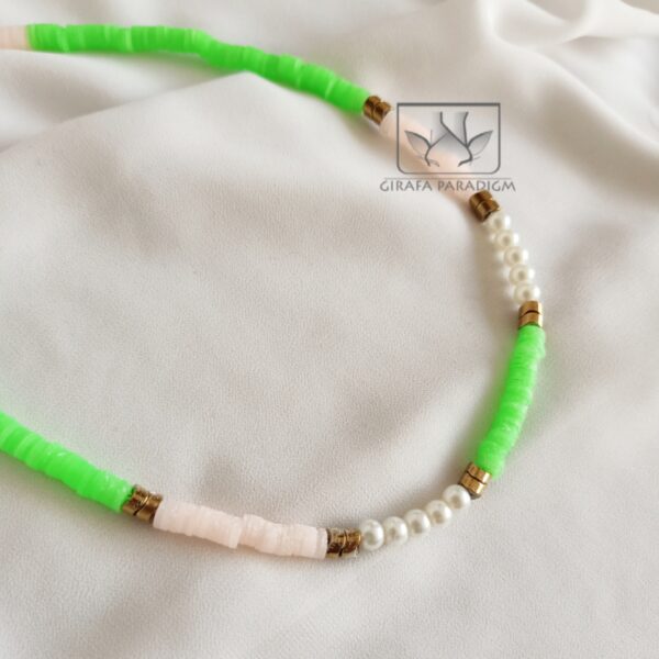 Neon green Necklace