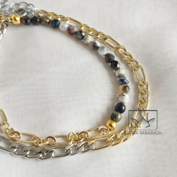 Half/ Half Bracelets set